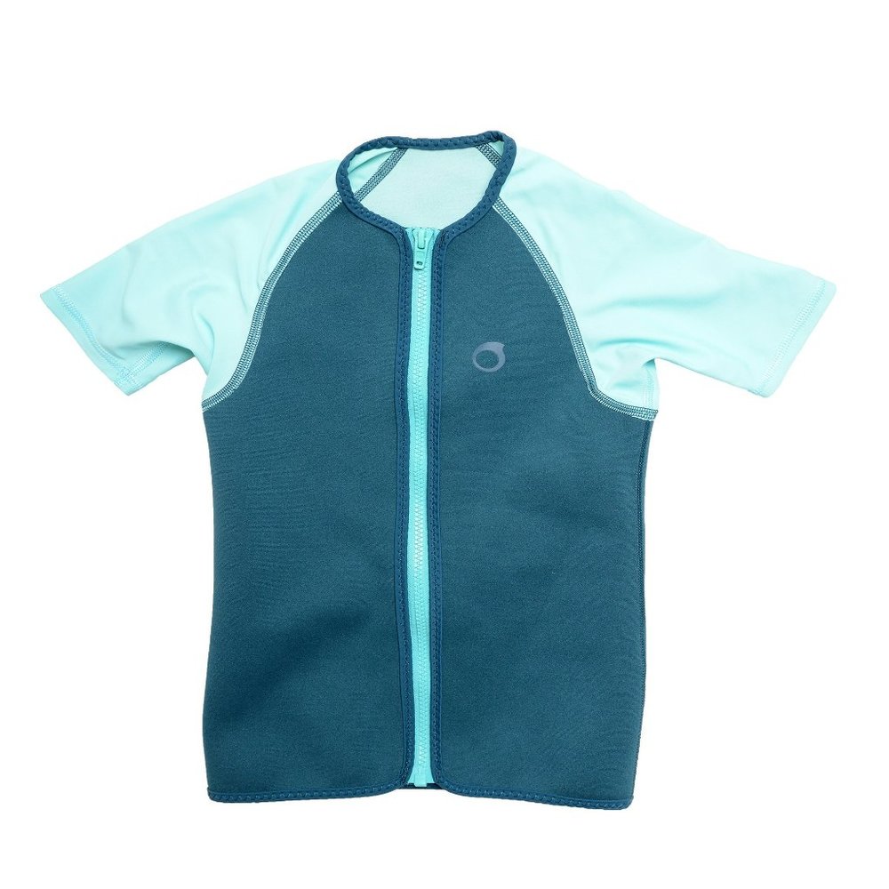 Kids Blue Rushguard Swimwear Top Size 6/7 Years